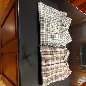 Set of two long sleeve oxfords